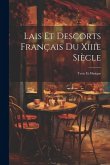 Lais Et Descorts Français Du Xiiie Siècle Lais Et Descorts Français Du Xiiie Siècle