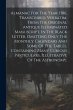 Almanac For The Year 1386, Transcribed,... - Bild 1