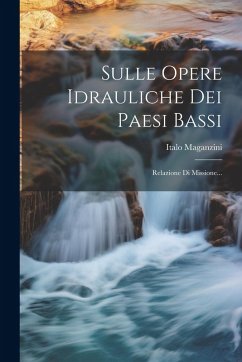 Cover Sulle Opere Idrauliche Dei Paesi Bassi: Relazione Di Missione...