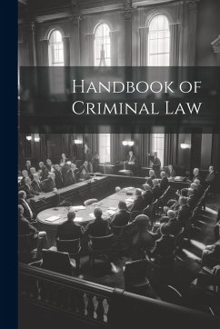 Cover Handbook of Criminal Law