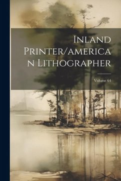 Cover Inland Printer/american Lithographer; Volume 64