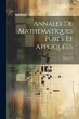 Annales De Mathématiques Pures Et... - Bild 1