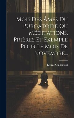 Mois Des Âmes Du Purgatoire Ou Méditations, Prières Et Exemple Pour Le Mois De Novembre... - Guillemaut, Léonie