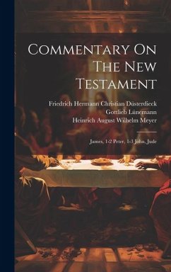 Commentary On The New Testament: James, 1-2 Peter, 1-3 John, Jude - Lünemann, Gottlieb