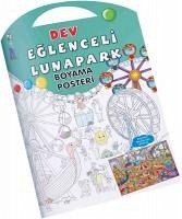 Eglenceli Lunapark Dev Boyama Posteri - Kolektif