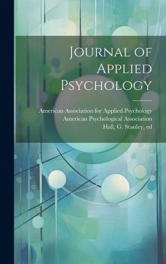 Cover Journal of Applied Psychology
