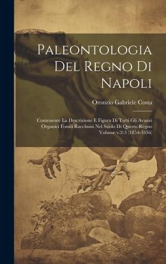 Cover Paleontologia del regno di Napoli: Contenente la descrizione e figura di tutti gli avanzi organici fossili racchuisi nel suolo di questo regno Volume