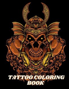 Cover Tattoo Coloring Book