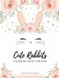Cute rabbits coloring book for kids - Bild 1
