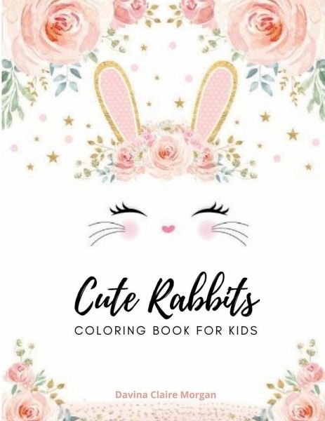 Cute rabbits coloring book for kids Cute rabbits coloring book for kids