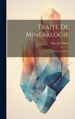 Cover Traité De Minéralogie