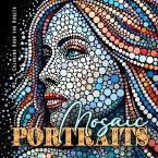 Mosaic Portraits Coloring Book for Adults