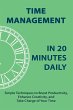 Time Management in 20 Minutes Daily - Bild 1