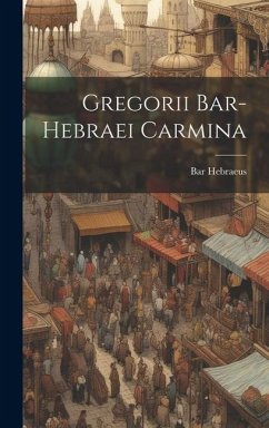 Cover Gregorii Bar-hebraei Carmina