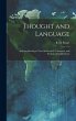 Thought and Language: An Essay Having... - Bild 1