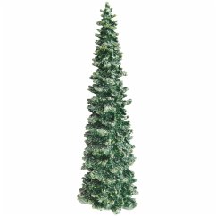 Cover Tannenbaum Polyresin grün 35 x 11 x 11 cm