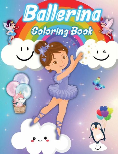 Ballerina Coloring Book Ballerina Coloring Book