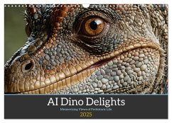 AI Dino Delights Mesmerizing Views of Prehistoric Life (Wall Calendar 2025 DIN A3 landscape), CALVENDO 12 Month Wall Calendar AI Dino Delights Mesmerizing Views of Prehistoric Life (Wall Calendar 2025 DIN A3 landscape), CALVENDO 12 Month Wall Calendar