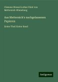 Aus Metternich's nachgelassenen Papieren