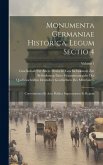 Monumenta Germaniae historica. Legum sectio 4: Constitutiones et acta publica imperatorum et regum; Volume 1