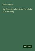 Das Anegenge: eine litterarhistorische Untersuchung