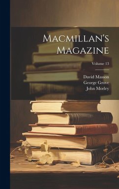 Cover Macmillan's Magazine; Volume 13