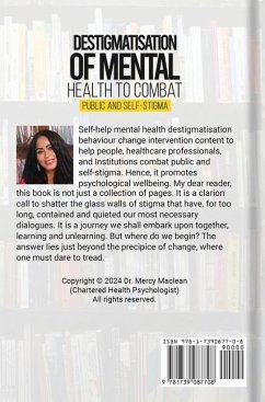 Destigmatisation of Mental Health to Combat Public and Self-Stigma - Maclean, Mercy