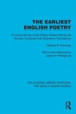 The Earliest English Poetry The Earliest English Poetry