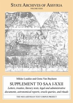 Cover Supplement to SAA I-XXII