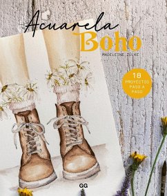 Cover Acuarela boho 18 proyectos paso a paso