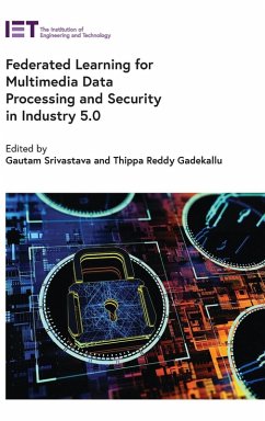 Cover Federated Learning for Multimedia Data Processing and Security in Industry 5.0