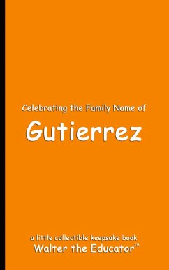 Cover Celebrating the Family Name of Gutierrez