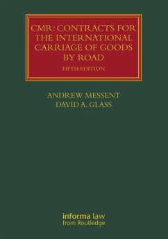 Cover Cmr: Contracts for the International Carriage of Goods by Road