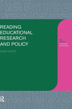 Cover Reading Educational Research and Policy