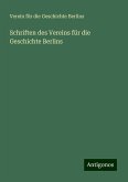 Schriften des Vereins für die Geschichte Berlins