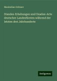 Standes-Erhebungen und Gnaden-Acte deutscher Landesfürsten während der letzten drei Jahrhunderte