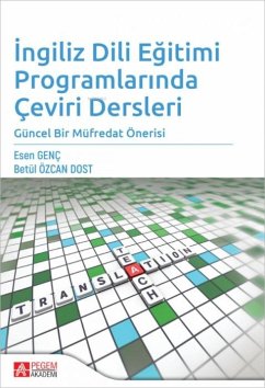 Cover Ingilizce Dili Egitimi Programlarinda Ceviri Dersleri