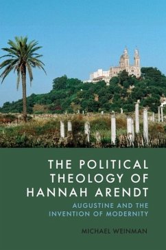 Cover The Political Theology of Hannah Arendt