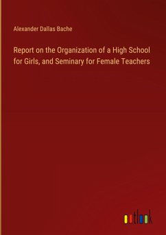 Cover Report on the Organization of a High School for Girls, and Seminary for Female Teachers
