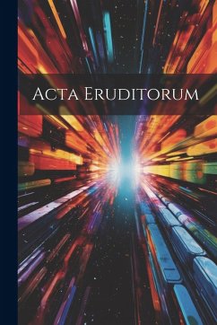 Cover Acta Eruditorum