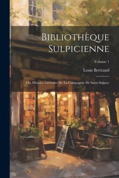 Bibliothèque Sulpicienne; Ou, Histoire Littéraire De La Compagnie De Saint-Sulpice; Volume 1 - Bertrand, Louis