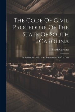 Cover The Code Of Civil Procedure Of The State Of South Carolina