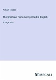The first New Testament printed in English