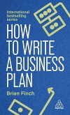 How to Write a Business Plan How to Write a Business Plan