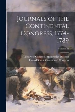 Cover Journals of the Continental Congress, 1774-1789; Volume 23