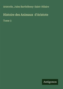 Cover Histoire des Animaux d'Aristote