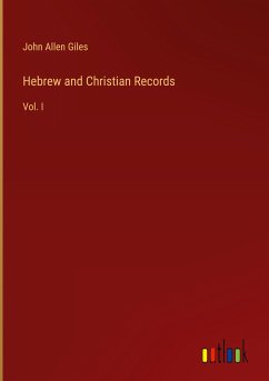 Hebrew and Christian Records