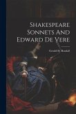 Shakespeare Sonnets And Edward De Vere Shakespeare Sonnets And Edward De Vere