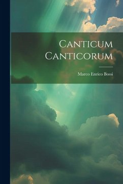 Cover Canticum Canticorum