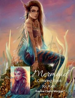 Mermaid Coloring Book for Kids - Davina Claire Morgan